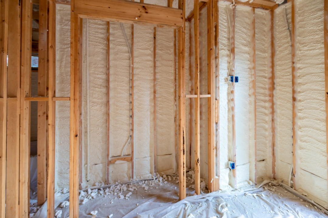Spray foam insulation in Conroe TX by Victory Insulation
